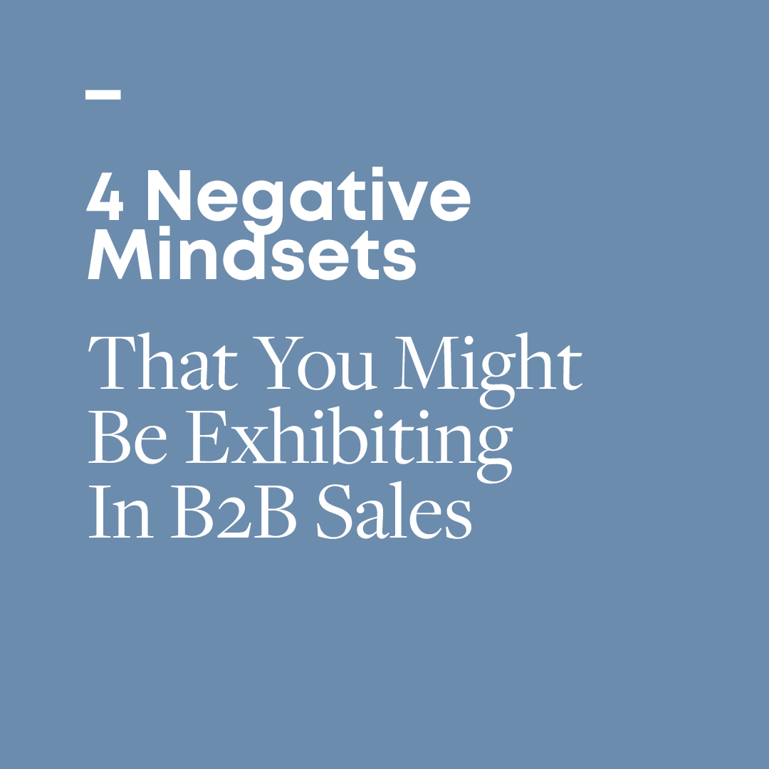 4 Negative Mindsets